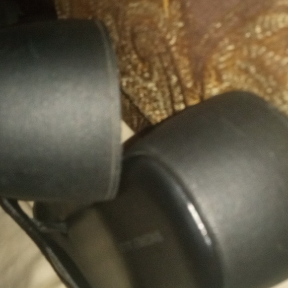 SINCERELY JULES Happiness Black Platform(1.5 in) Sandal Square Toe Size 8 NWOT. - Picture 8 of 8